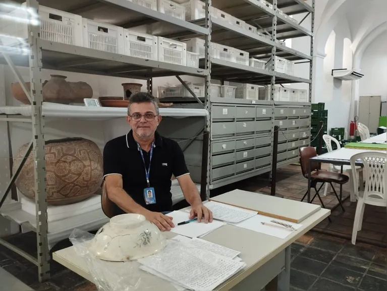 Paulo do Canto, Arqueólogo da Secretaria de Estado de Cultura (SECULT), Sistema Integrado de Museus e Memórias, Museu do Estado do Pará.