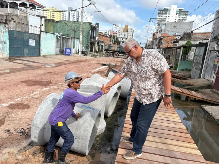 Travessa Estrela começa a dar adeus aos alagamentos