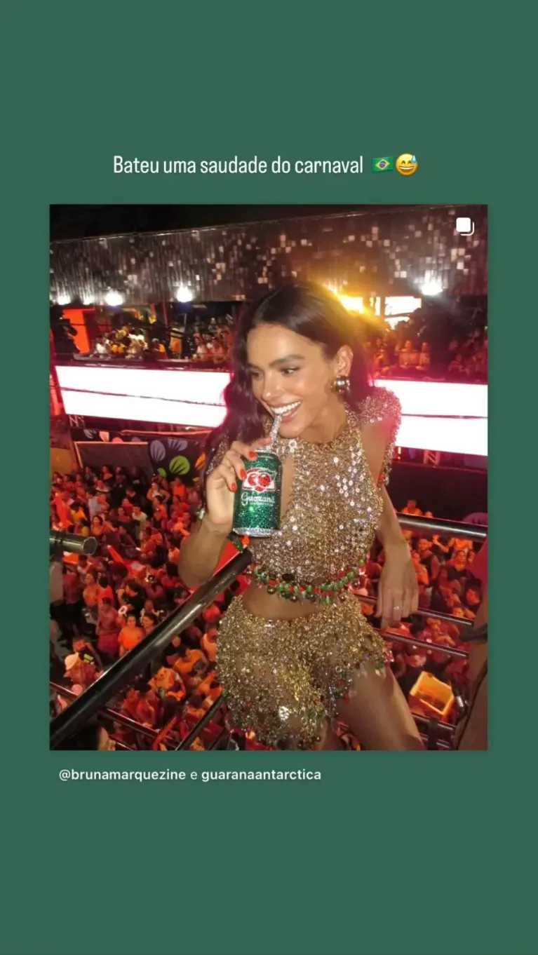 Recém-solteira, Marquezine confessa: "Saudade do Carnaval"