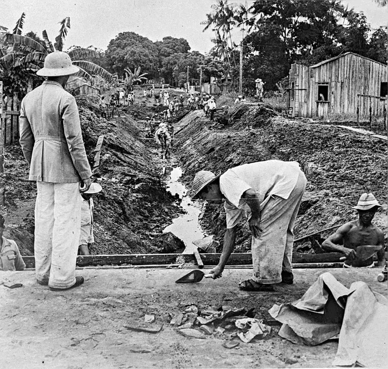 Avenida Bernardo Sayão em 1944