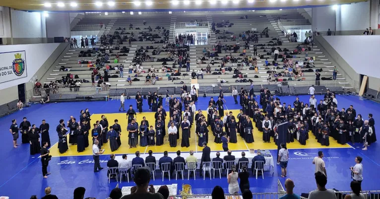 O 42° Campeonato Brasileiro de Kendo, realizado em São Caetano do Sul (SP), reuniu mais de 150 atletas.