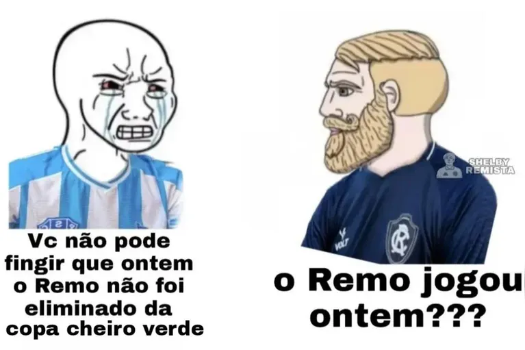 Fiasco do Remo na Copa Verde vira onda de memes; veja