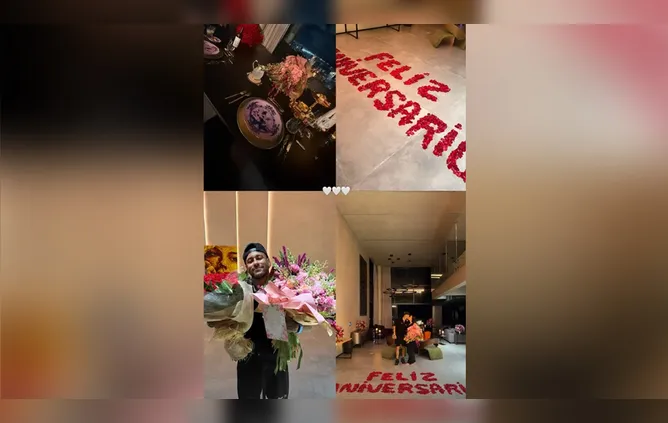 Nas redes sociais, Bruna Biancardi, que está grávida de Mel, segunda filha de seu relacionamento com Neymar, compartilhou o momento com os seguidores.