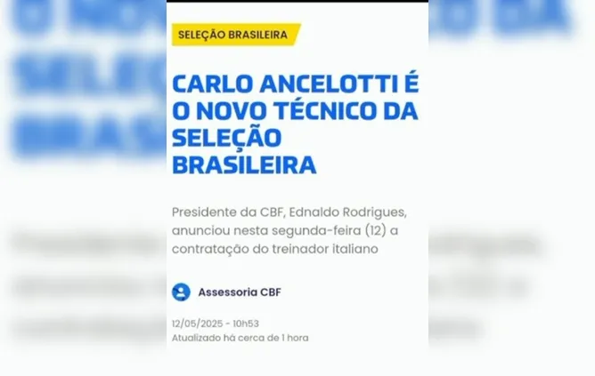 Nota no site