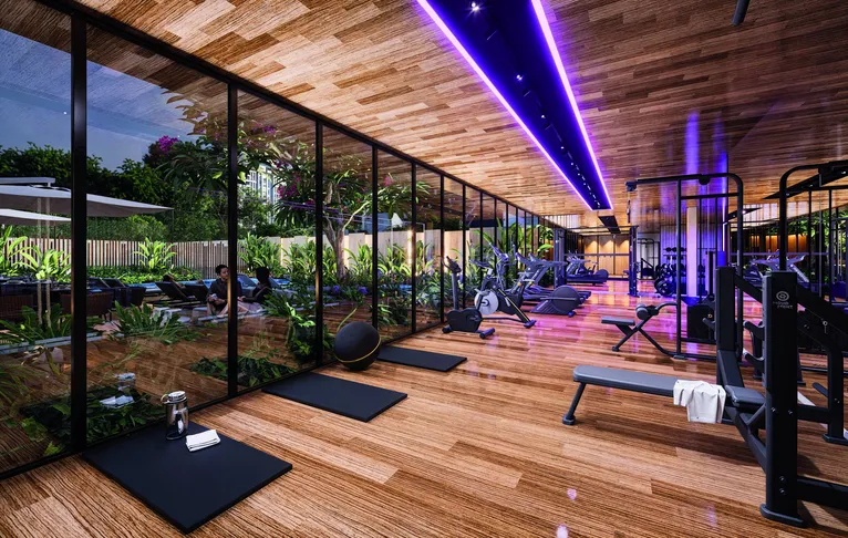 Torre Verdant traz um espaço elegante e moderno aos moradores.