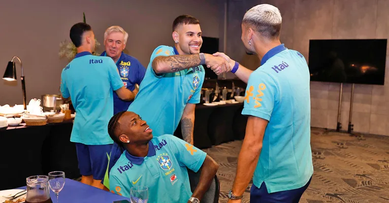 Brasileiros se preparam para os próximos dois compromissos das Eliminatórias