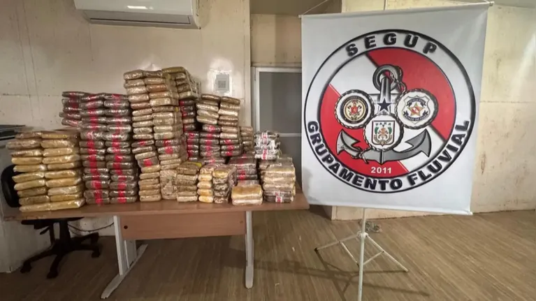 Droga apresentada pelo Grupamento