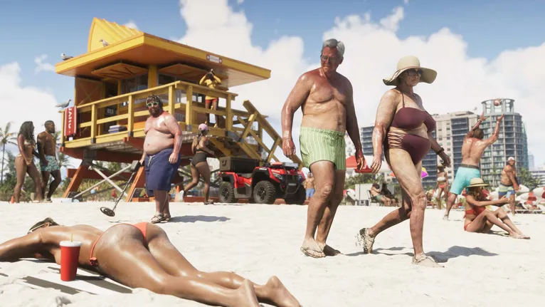 Trailer 2 de GTA VI olhando para o recorde