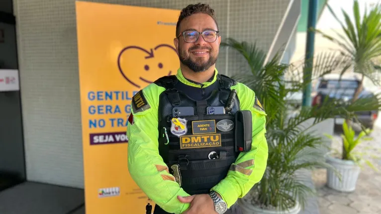 Ivan Pinheiro, coordenador de Educação para o Trânsito do DMTU.
