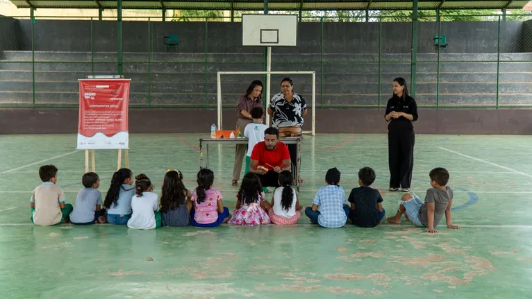 A programação teve início na última sexta-feira (23), com oficinas realizadas na escola Domingos Cardoso da Silva.