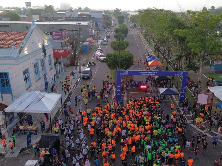 Corrida em Santa Izabel arrecada alimentos para famílias carentes