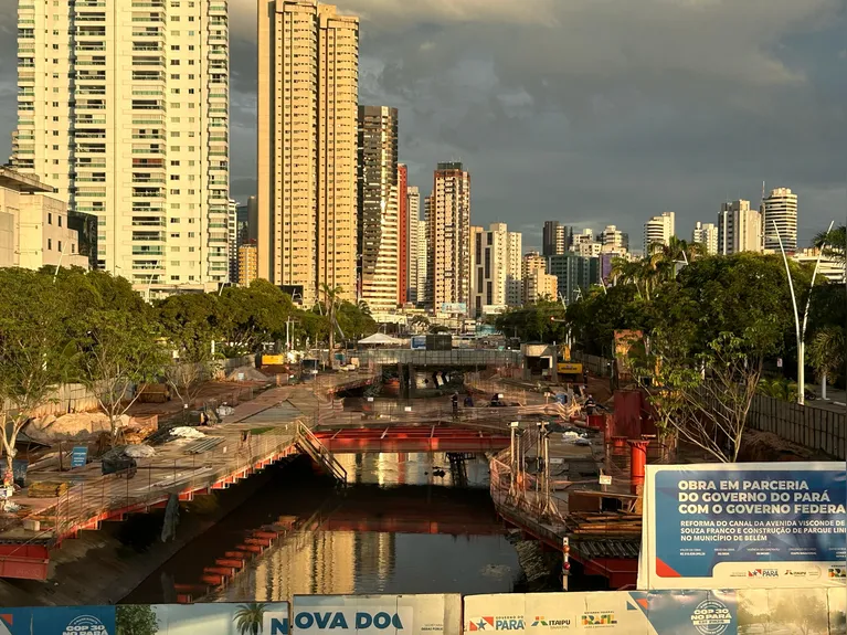 Vídeo: governador Helder Barbalho entrega primeiro trecho da Nova Doca