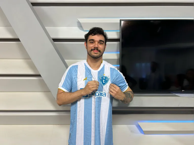 "Synk" é um dos jogadores Bicampeões do Paysandu.