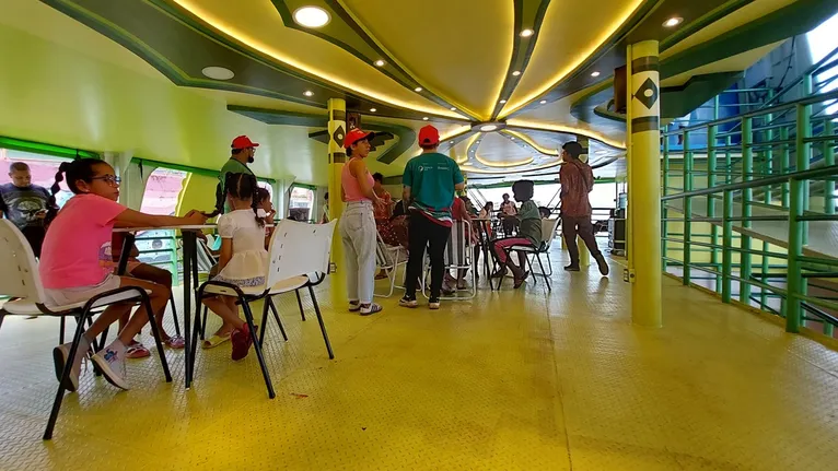 A proposta é transformar a embarcação em um espaço de aprendizado criativo.