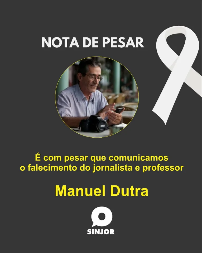 Jornalismo paraense perde Manuel Dutra, defensor da liberdade e democracia