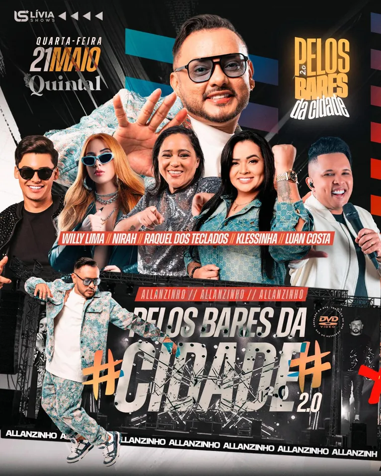 Allanzinho grava novo DVD com participação de Raquel dos Teclados
