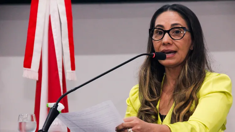 A deputada Andreia Xandão (MDB).