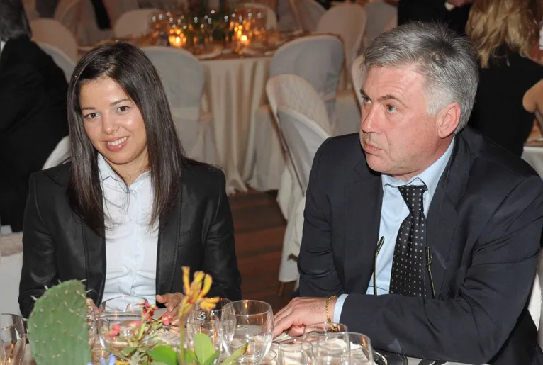 Marina Crețu e Ancelotti
