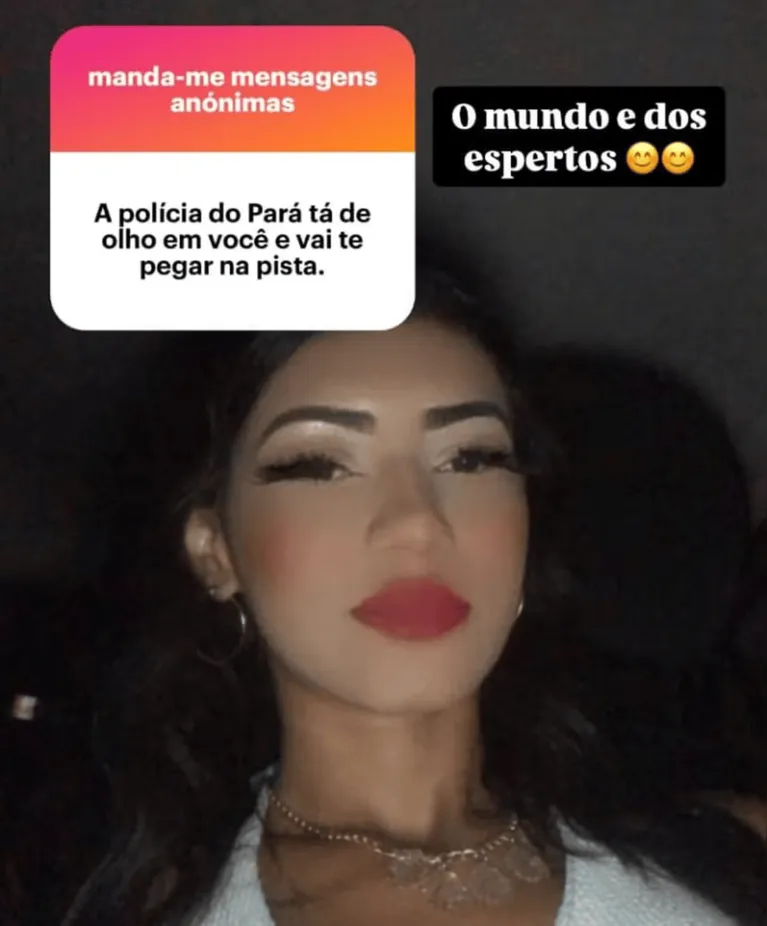 Nas redes sociais, Bianca gostava de se exibir portando armas.
