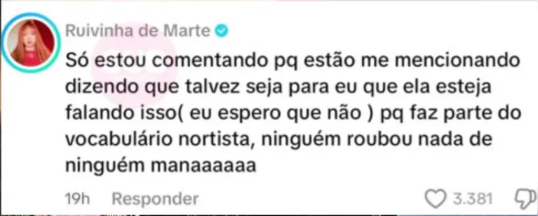 Bia Miranda cria guerra com nortistas por causa do "mana"