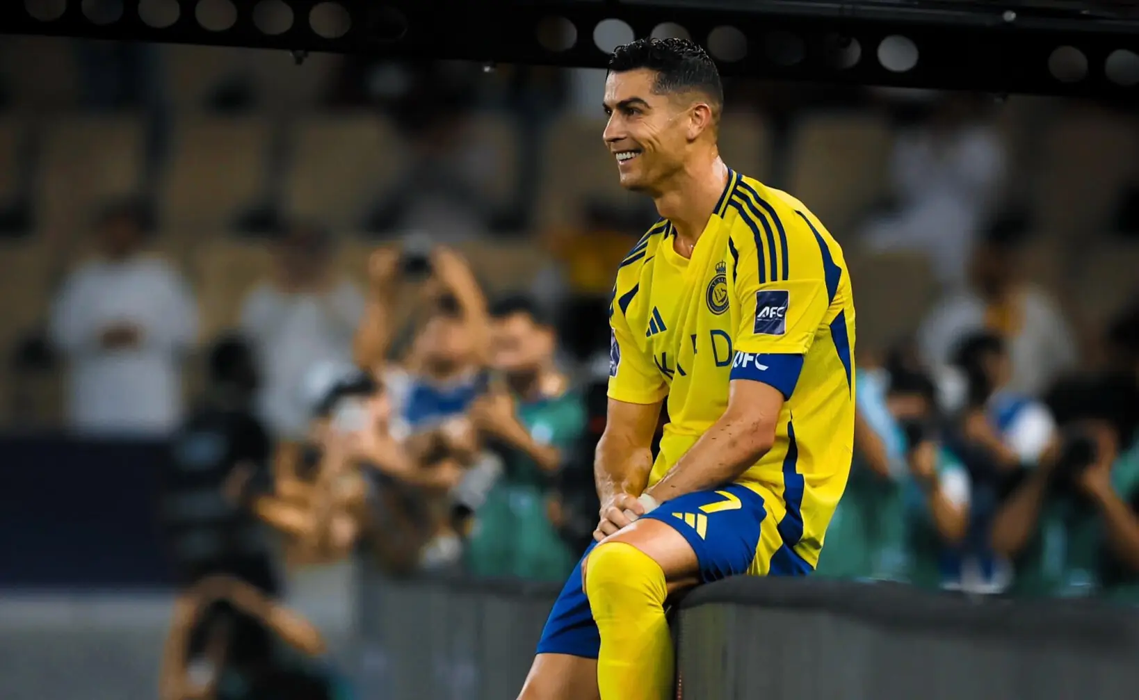 Cristiano Ronaldo confirmado no jogo.
