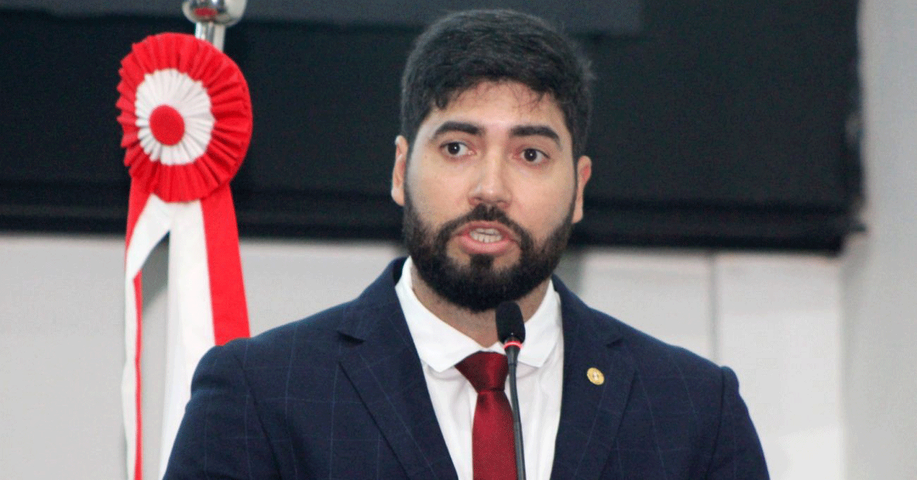 O deputado Adriano Coelho (PDT)