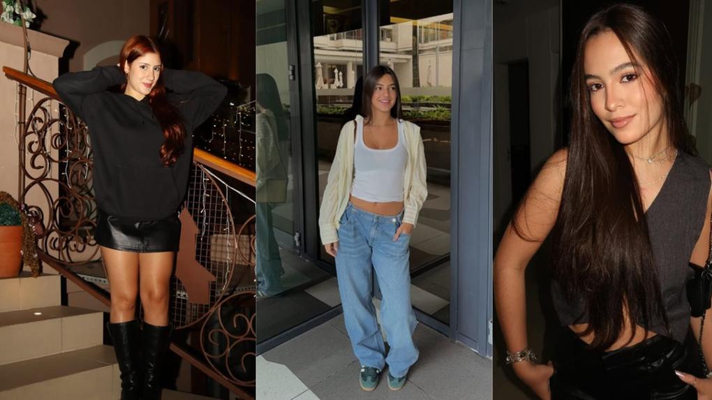 As influenciadoras Liz Macedo, de 15 anos, Antonela Braga, de 16, e Júlia Pimentel, de 16, acumulam milhões de seguidores no TikTok,