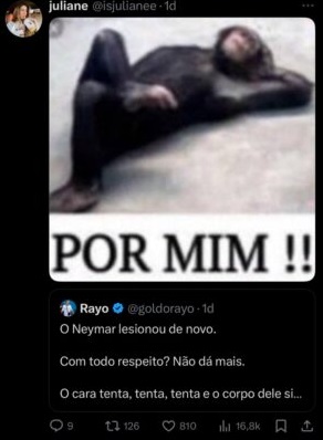 Postagem que rendeu toda a confusão