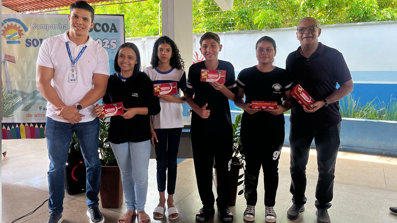 O diretor da escola, Dinho Santos, reforçou o cuidado e a responsabilidade da equipe escolar na escolha das famílias beneficiadas.
