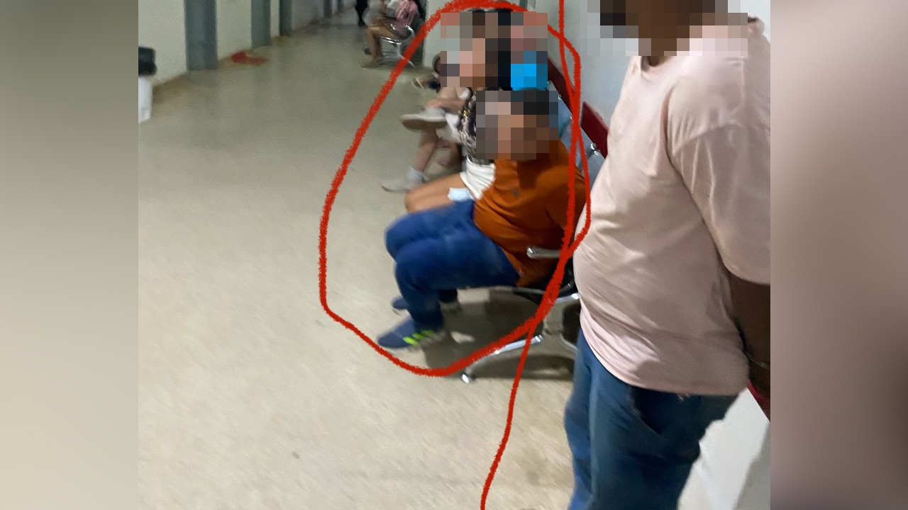 As pessoas envolvidas na confusão foram presas em flagrante e encaminhadas à delegacia.