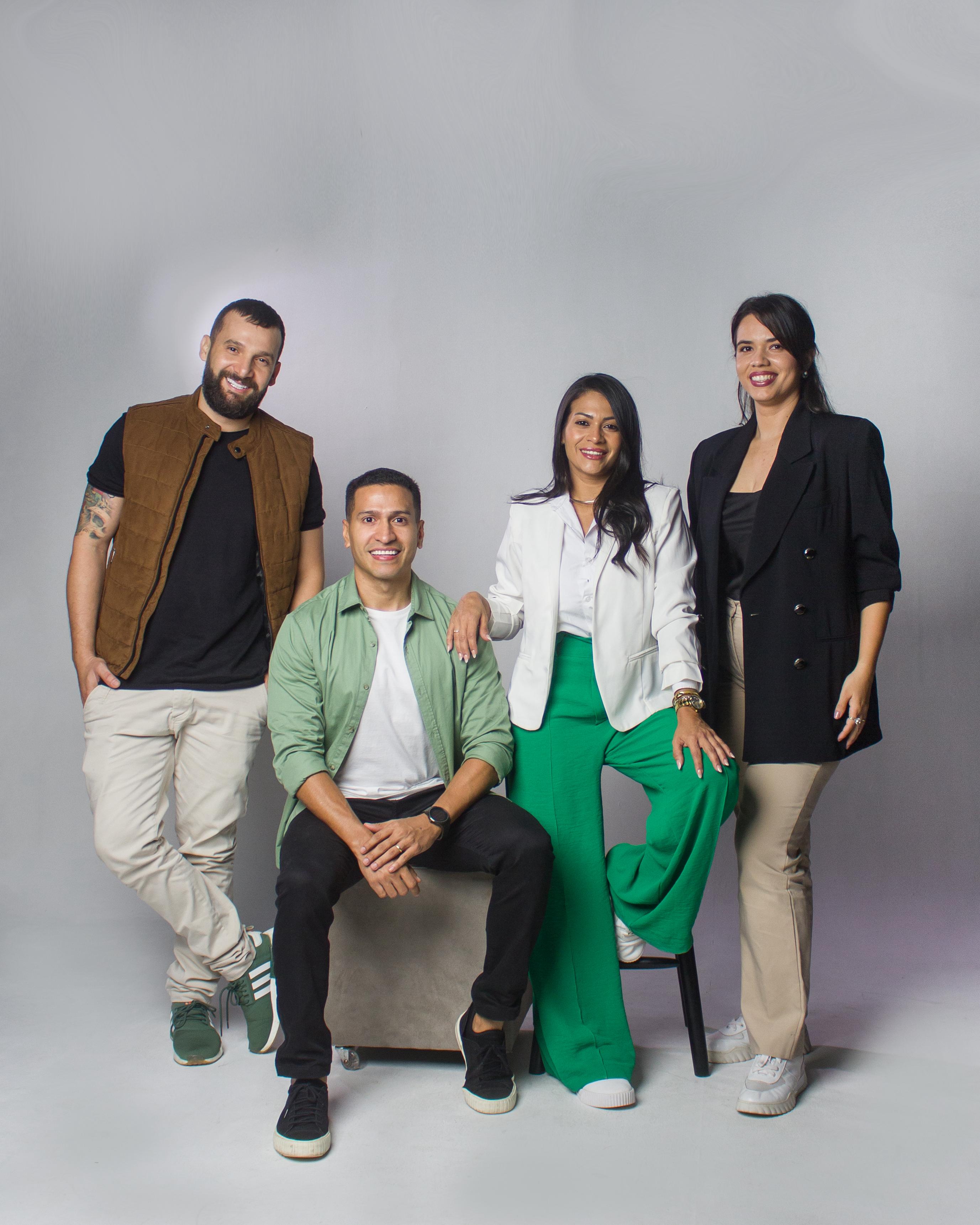 Cássia Meireles, Filho Meireles, Marcos Neves e Patrícia Neves