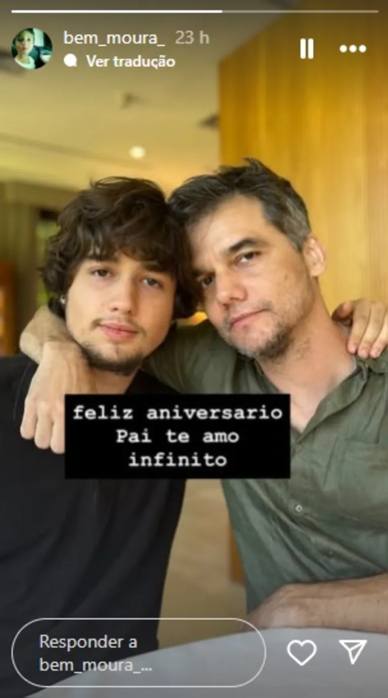 Bem e Wagner Moura.