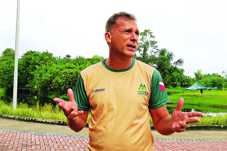 Bruno Borges, é dono da “Amazônia Aventura”, micro empresa que tem como foco o turismo de aventura no Pará e no Amapá.