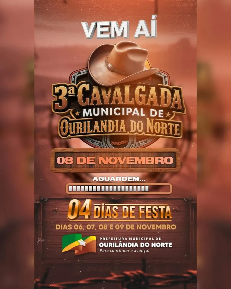 3ª Cavalgada de Ourilândia promete ser a maior do sul do PA