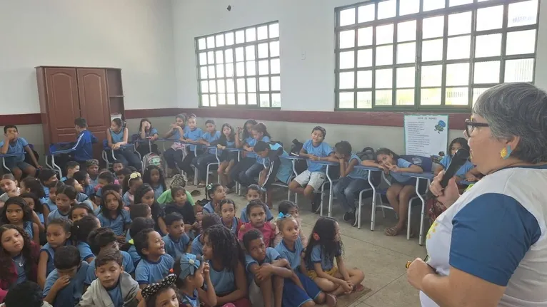 Além das ações pontuais como a blitz, o Programa Saúde na Escola atua durante todo o ano com atividades educativas.
