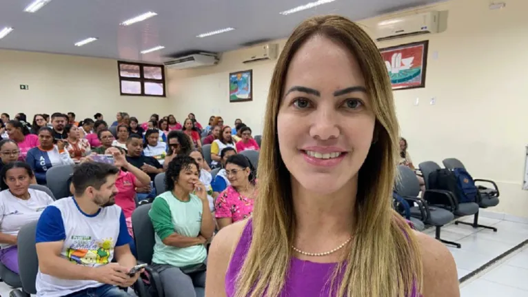 Simone Campos, coordenadora do Estratégia  Saúde da Família/SMS.