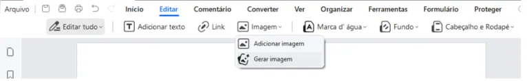 Como a Inteligência Artificial cria e edita imagens em PDF