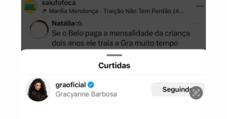Belo surpreende e revela se pretende reatar com Gracyanne