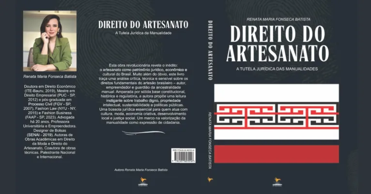 Obra sobre direitos do artesão é lançada na Feira do Livro