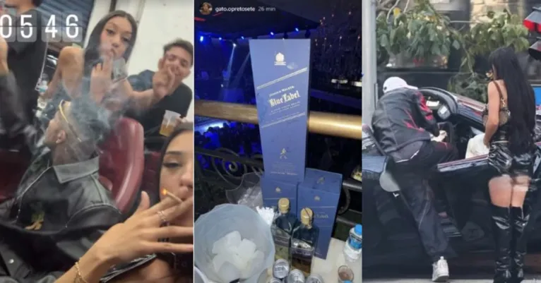 VÍDEO: Bia Miranda e Gato Preto sofrem grave acidente em São Paulo