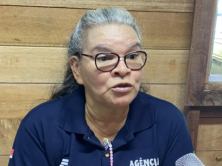 Moradora do Combu e agente de desenvolvimento do Sebrae Pará, Eda Pinheiro