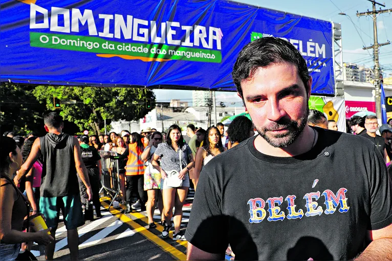 Prefeito Igor Normando celebra iniciativa na Pedreira, em Belém.