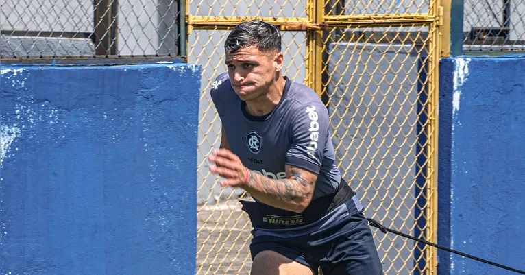 Atacante Nicolás já treina com o elenco do Clube do Remo.