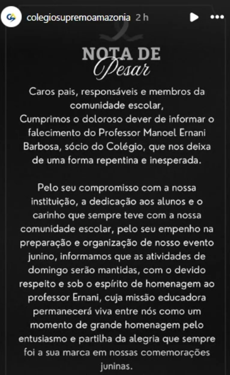 Professor é morto a tiros após reagir a assalto em Belém