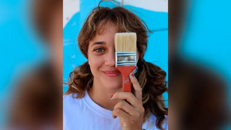 "Todo artista quer ser visto de alguma forma. A arte pode impactar a cidadania na vida das pessoas, no cotidiano das pessoas" - Ghennitty Ferro, artista visual