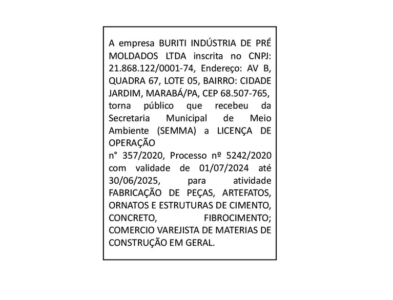 Confira os editais publicados nesta quarta-feira, 20/08