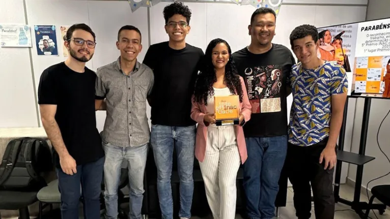 Fruto de um esforço O projeto coletiva equipe, além de Giselle, conta com Ruan Vieira Rolim de Sá, Pedro Bacelar Moreira, Marcela Alves de Souza e Hugo Pereira Kuribayashi.