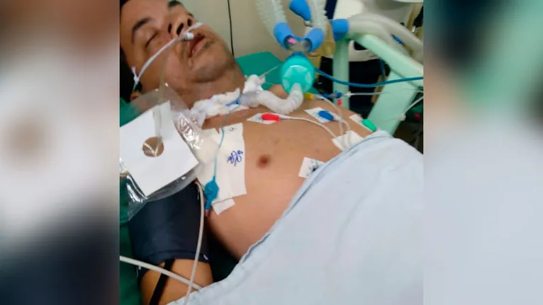 José foi socorrido e passou 22 dias em coma, além de mais 27 dias na enfermaria