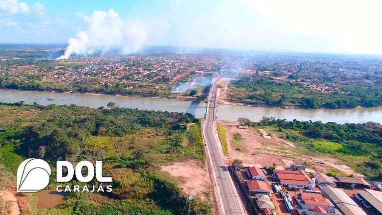 Outros focos foram registrados próximos a ponte dona Ana Miranda, sobre o rio Itacaiúnas