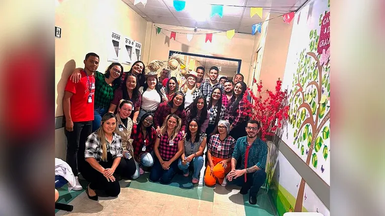 O 'Arraiá Bão Dimais' comemorou as festividades de Santo Antônio, São João e São Pedro